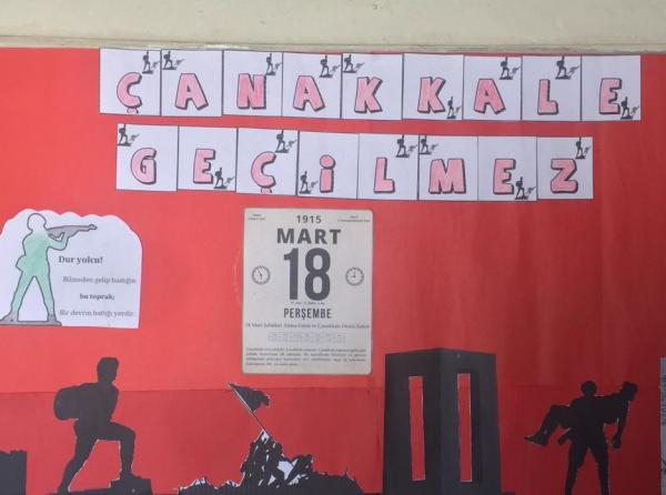 18 Mart Çanakkale Zaferi Etkinliğimiz